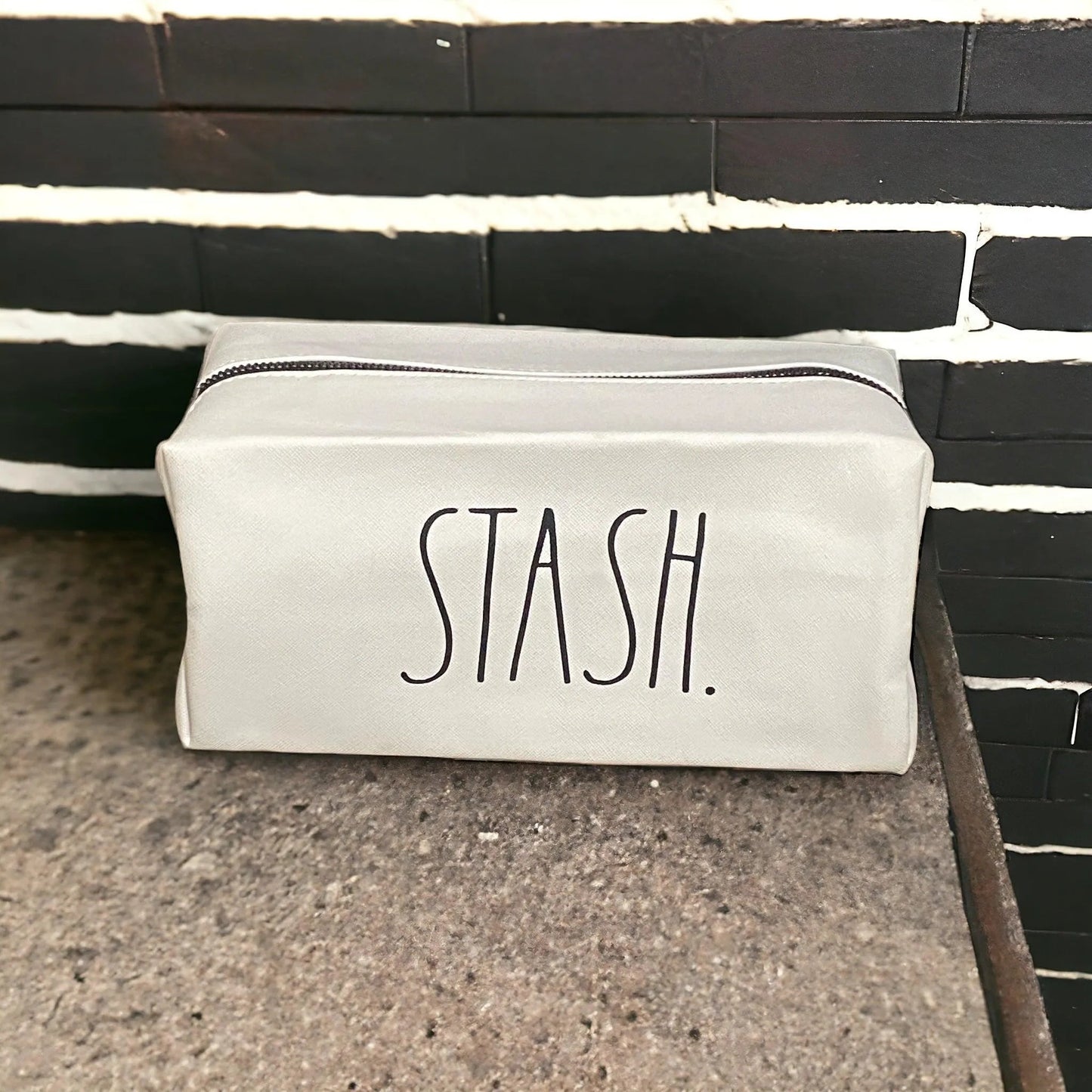 Rae Dunn Cosmetic Bag – Chic Travel Makeup Organizer - Face Essential