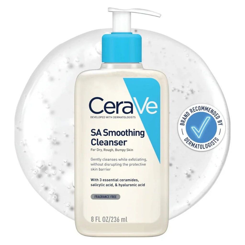 CeraVe SA Smoothing Cleanser for Dry, Rough & Bumpy Skin