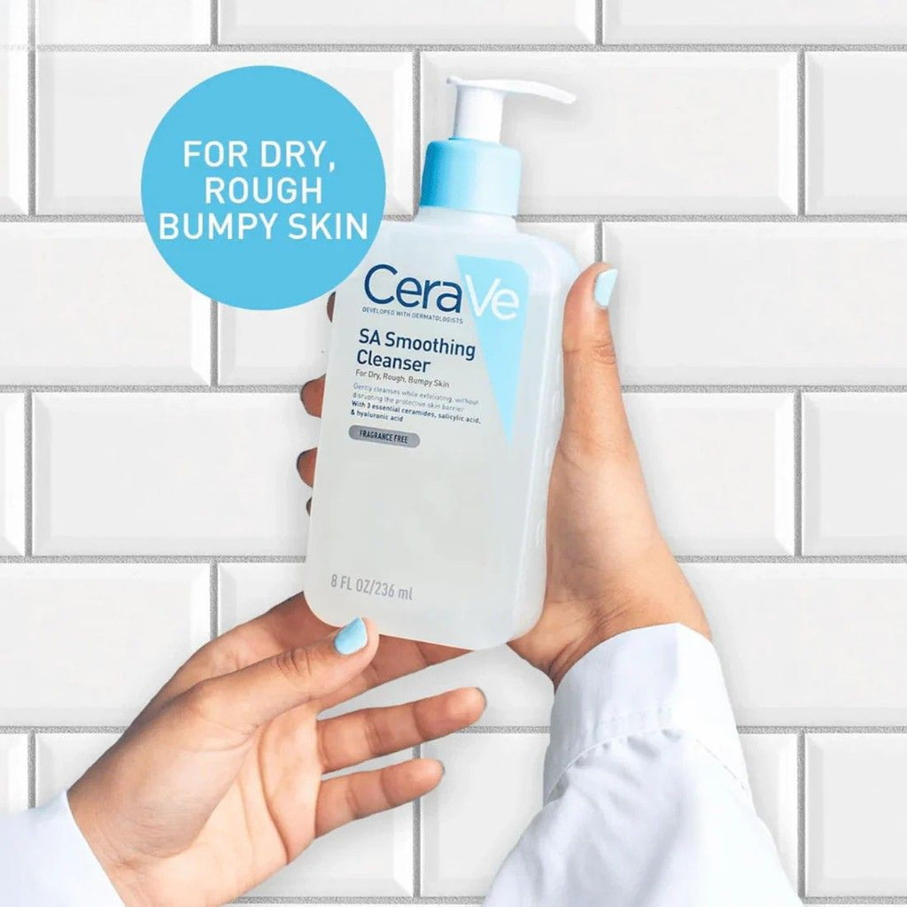 CeraVe SA Smoothing Cleanser for Dry, Rough & Bumpy Skin