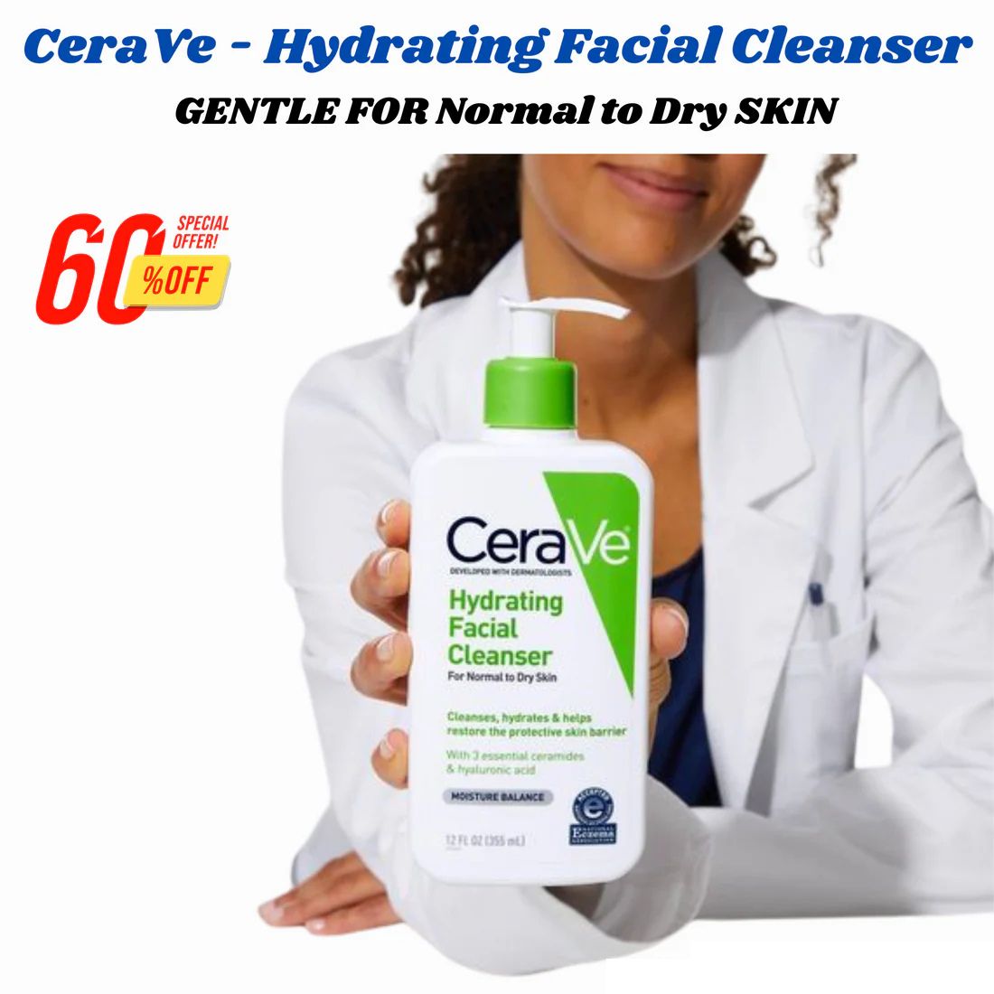CeraVe - Hydrating Facial Cleanser