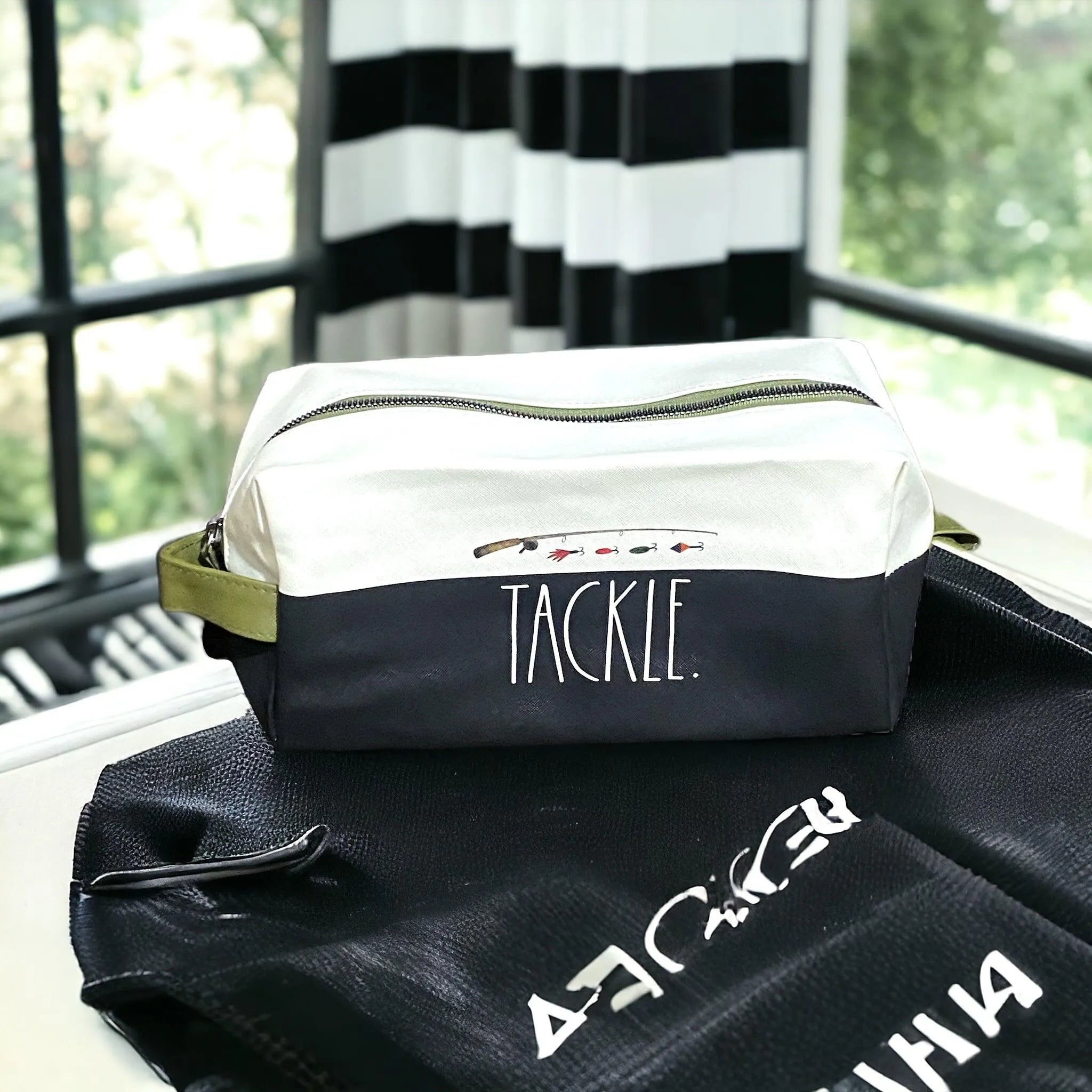 Rae Dunn Cosmetic Bag – Chic Travel Makeup Organizer - Face Essential