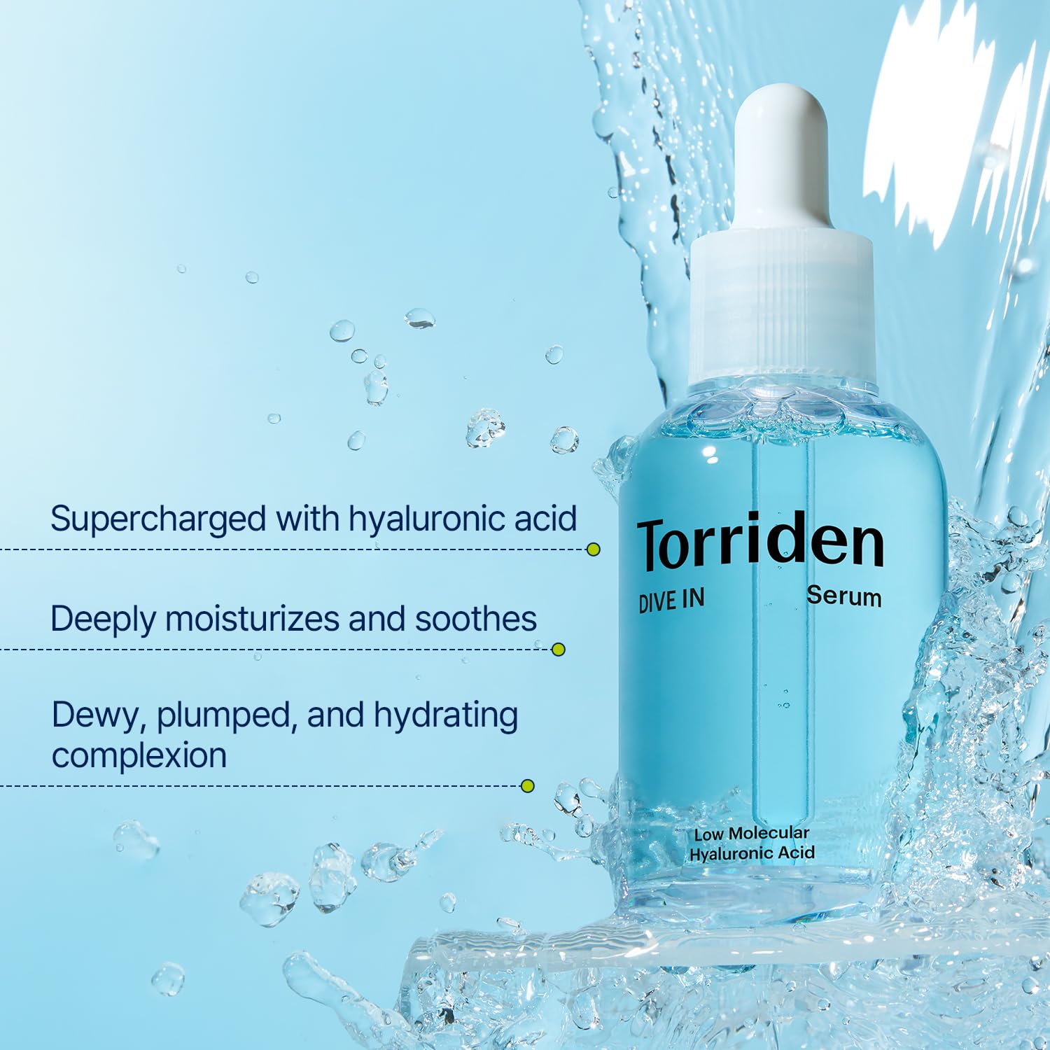 Torriden Dive In Serum | Deep Hydration to Get Glow Skin | Korean Facial Serum