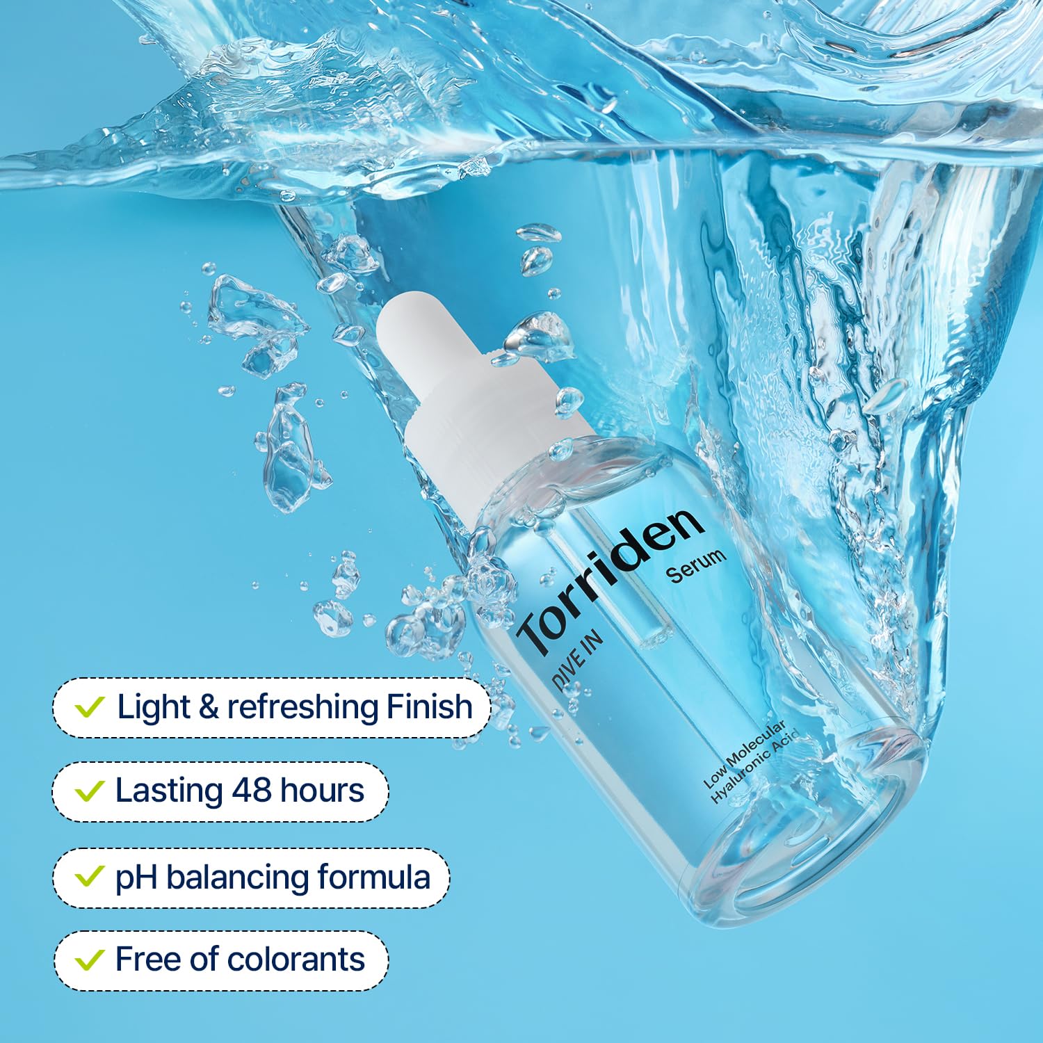 Torriden Dive In Serum | Deep Hydration to Get Glow Skin | Korean Facial Serum