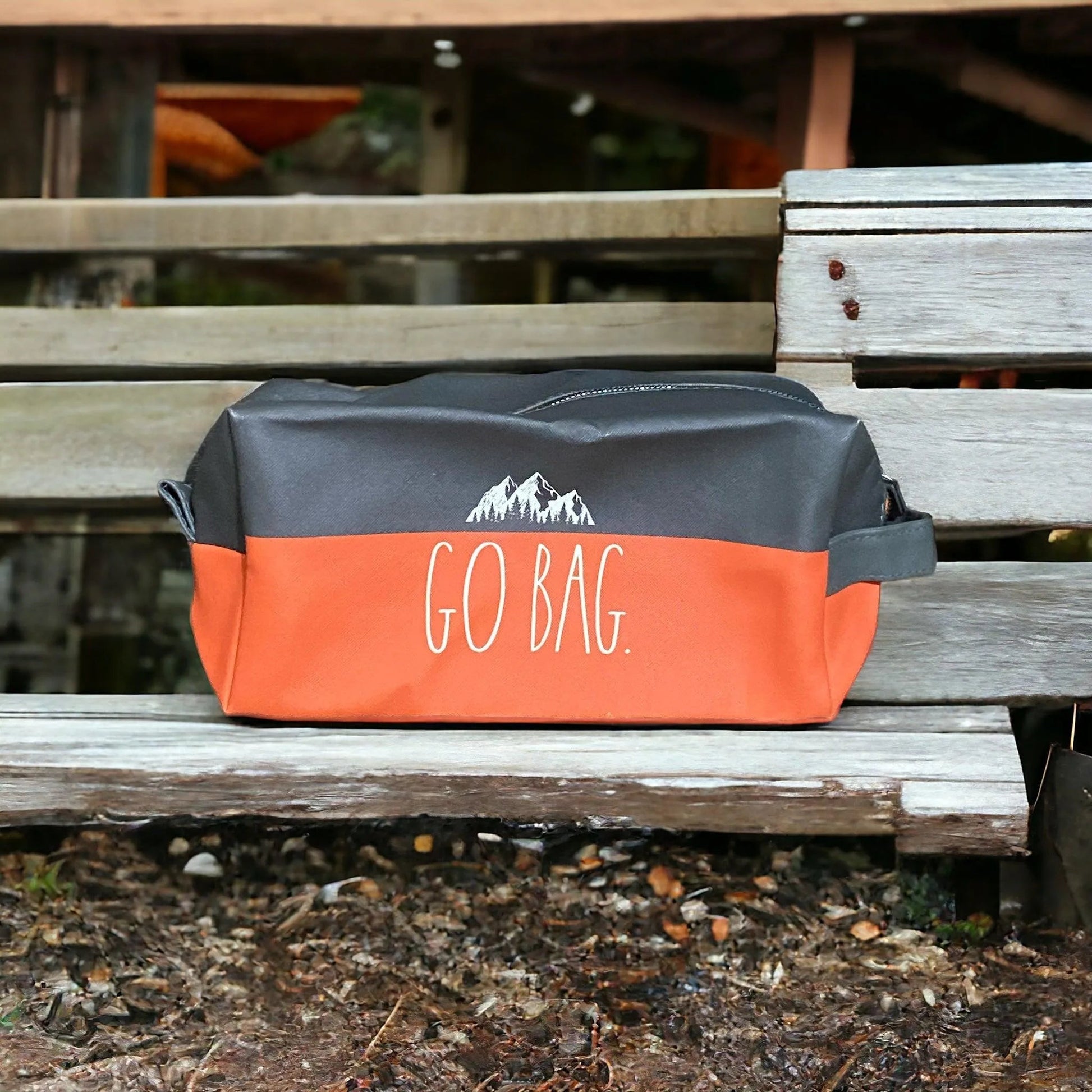 Rae Dunn Cosmetic Bag – Chic Travel Makeup Organizer - Face Essential