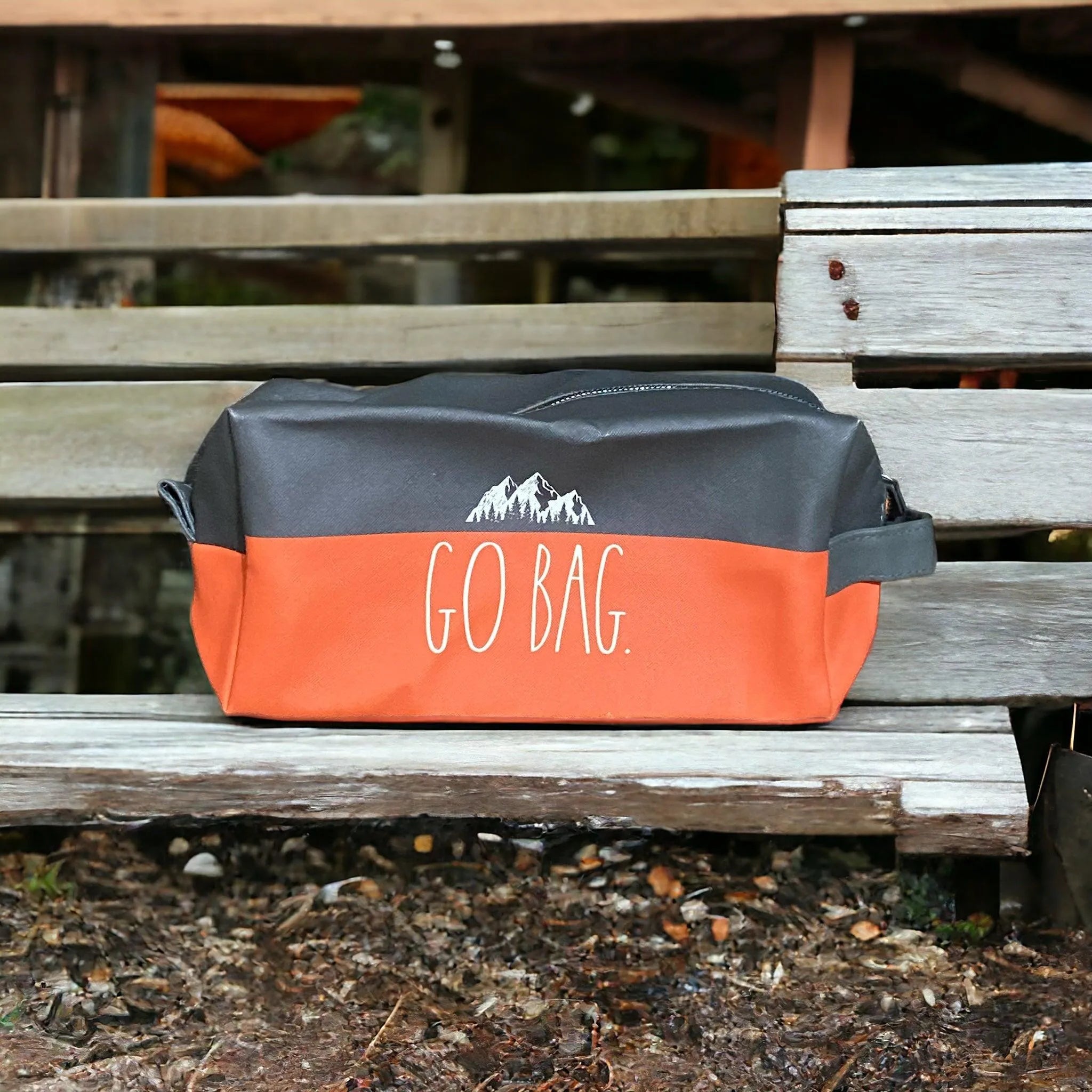 Rae Dunn Cosmetic Bag – Chic Travel Makeup Organizer - Face Essential