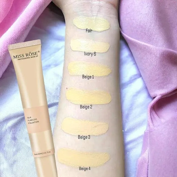 Miss Rose Silk Flawless Foundation - Face Essential
