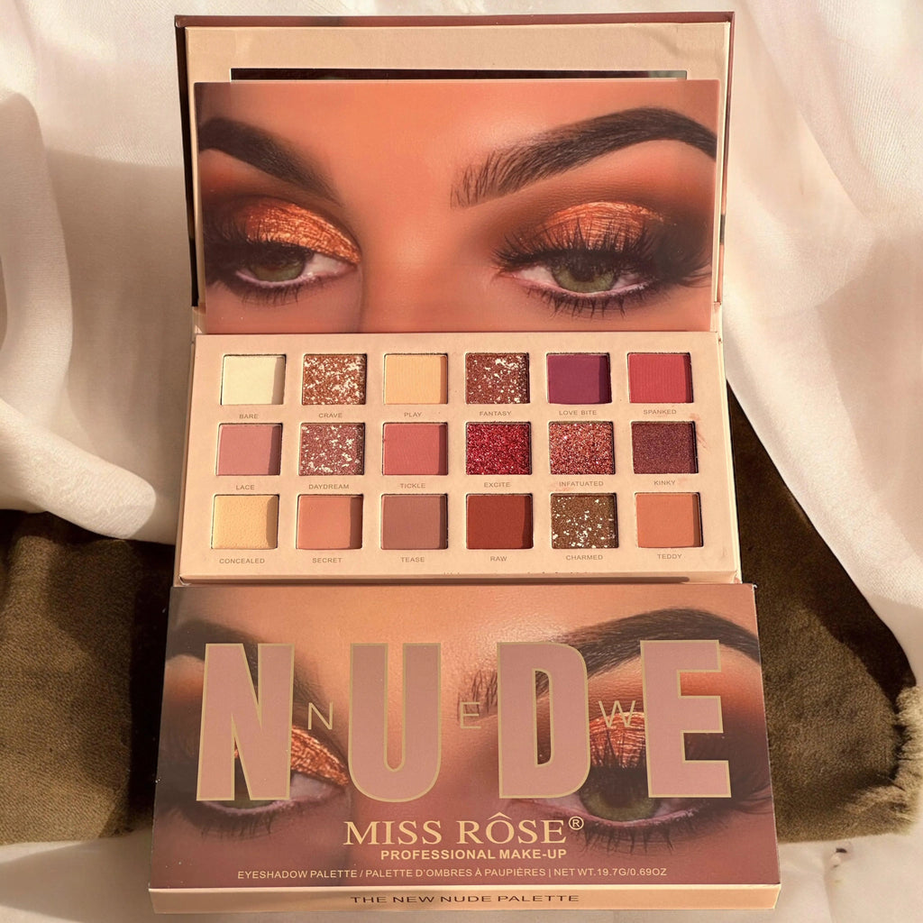 Miss Rose Nude Eyeshadow Palette - Face Essential