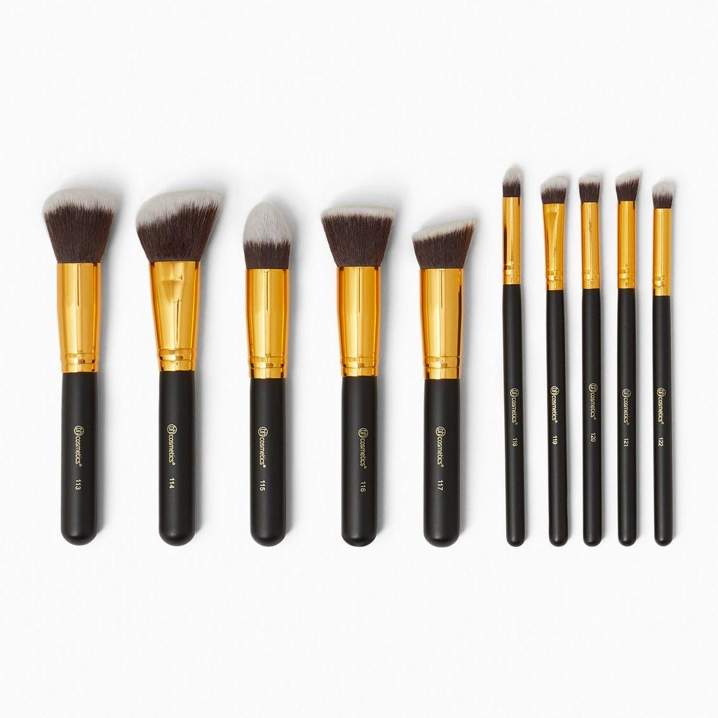 BH Cosmetics Sculpt and Blend Fan Faves 10-Piece Brush Set