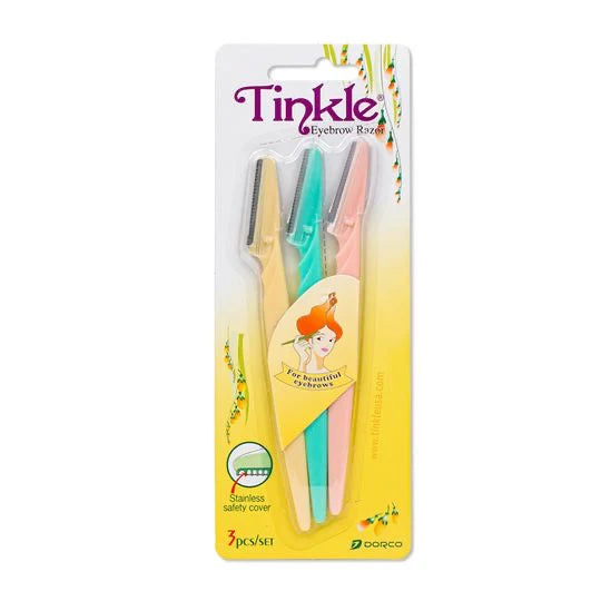 Tinkle Razor For Beautiful Eyebrows Pack of 3